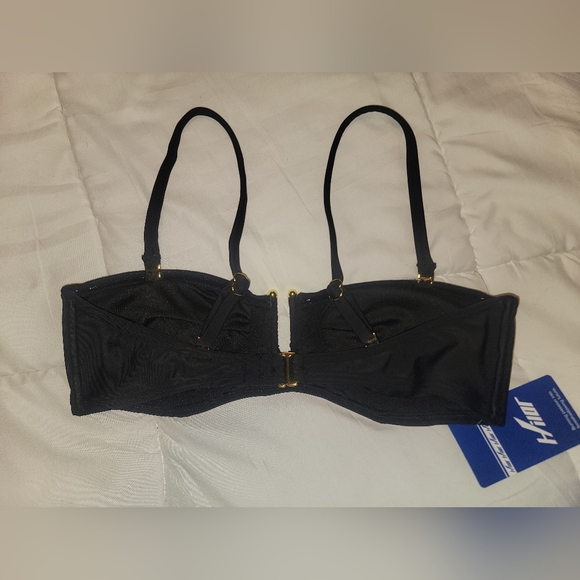 Black swimsuit top size 6 NWT - Picture 3 of 4